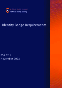 This is an image of the identity badge guidelines